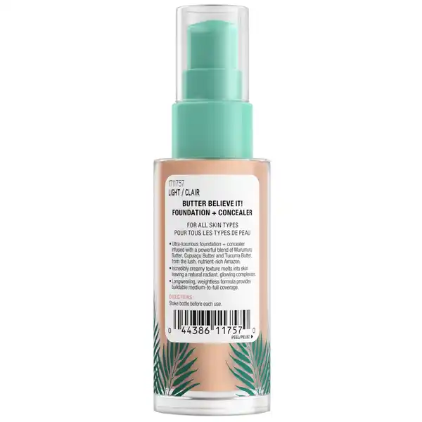 Butter Believe it! Foundation & Concealer Light