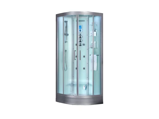 Cabine douche Hammam Archipel® QDR 80C WHITE - 80x80 -1 place