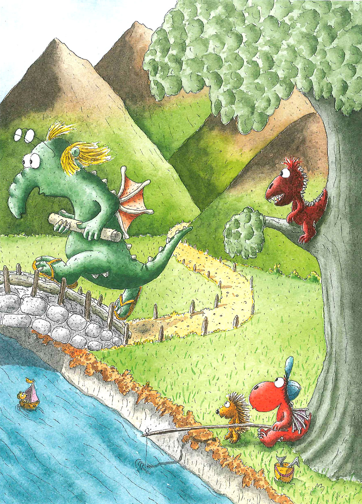 Der kleine Drache Kokosnuss und der geheimnisvolle Tempel / Die Abenteuer des kleinen Drachen Kokosnuss Bd.21
