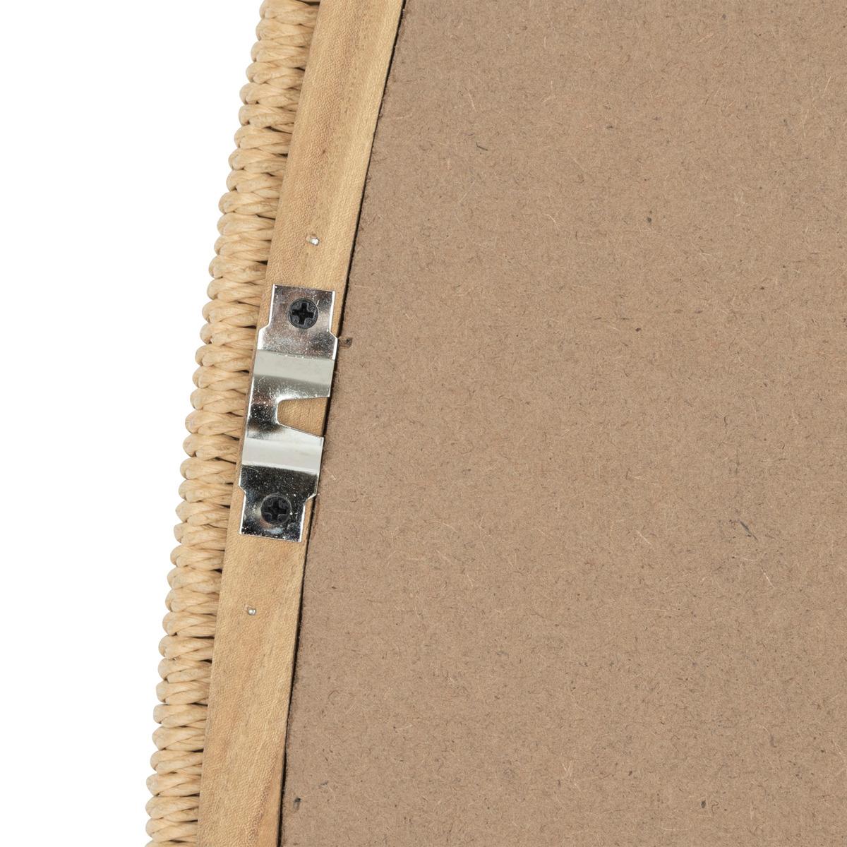 MIROIR FORME ORGANIQUE LAIA CORDE H.114CM