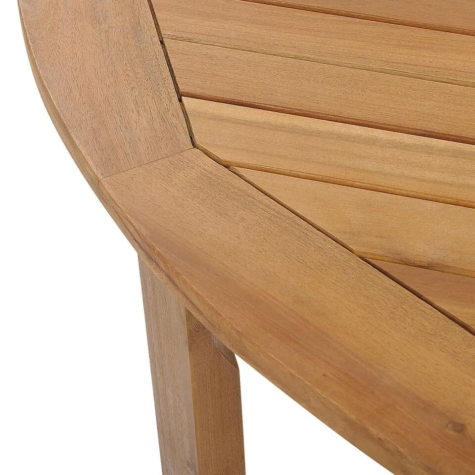 TOLVE - Tuinmeubel set - Lichte houtkleur - Acaciahout