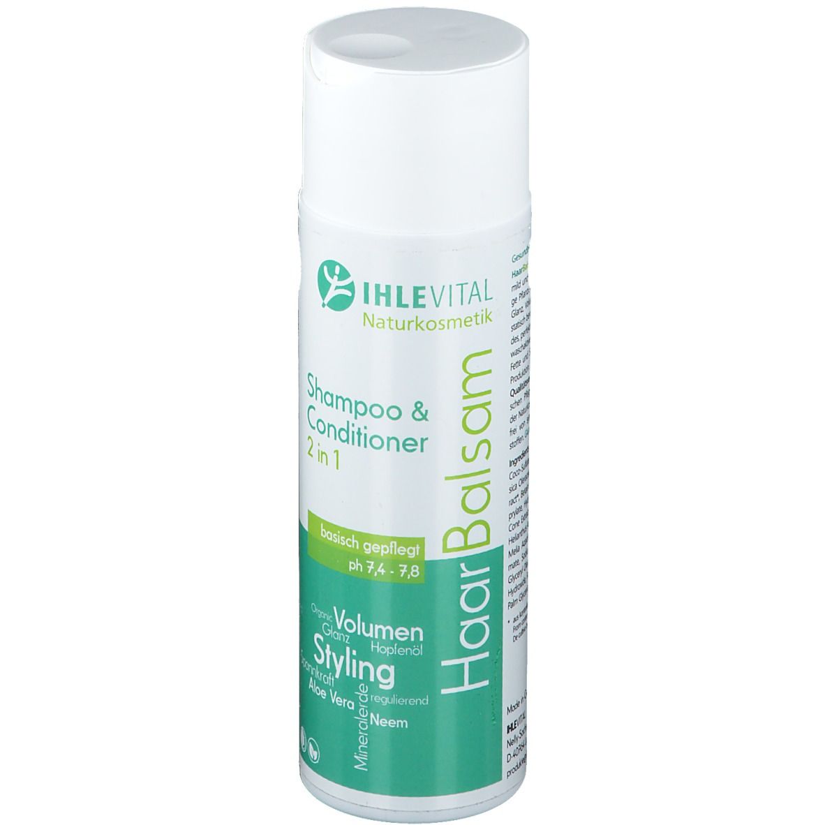 IHLEVITAL basisches Shampoo Haarbalsam 2 in 1