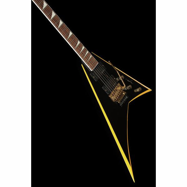Jackson RRX24 Black w/Yellow Bevels