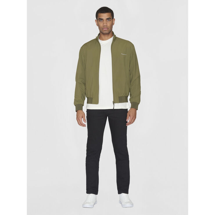 Knowledge Cotton Apparel NORDENVIND Light shell bomber jacket - GRS/Vegan Grøn