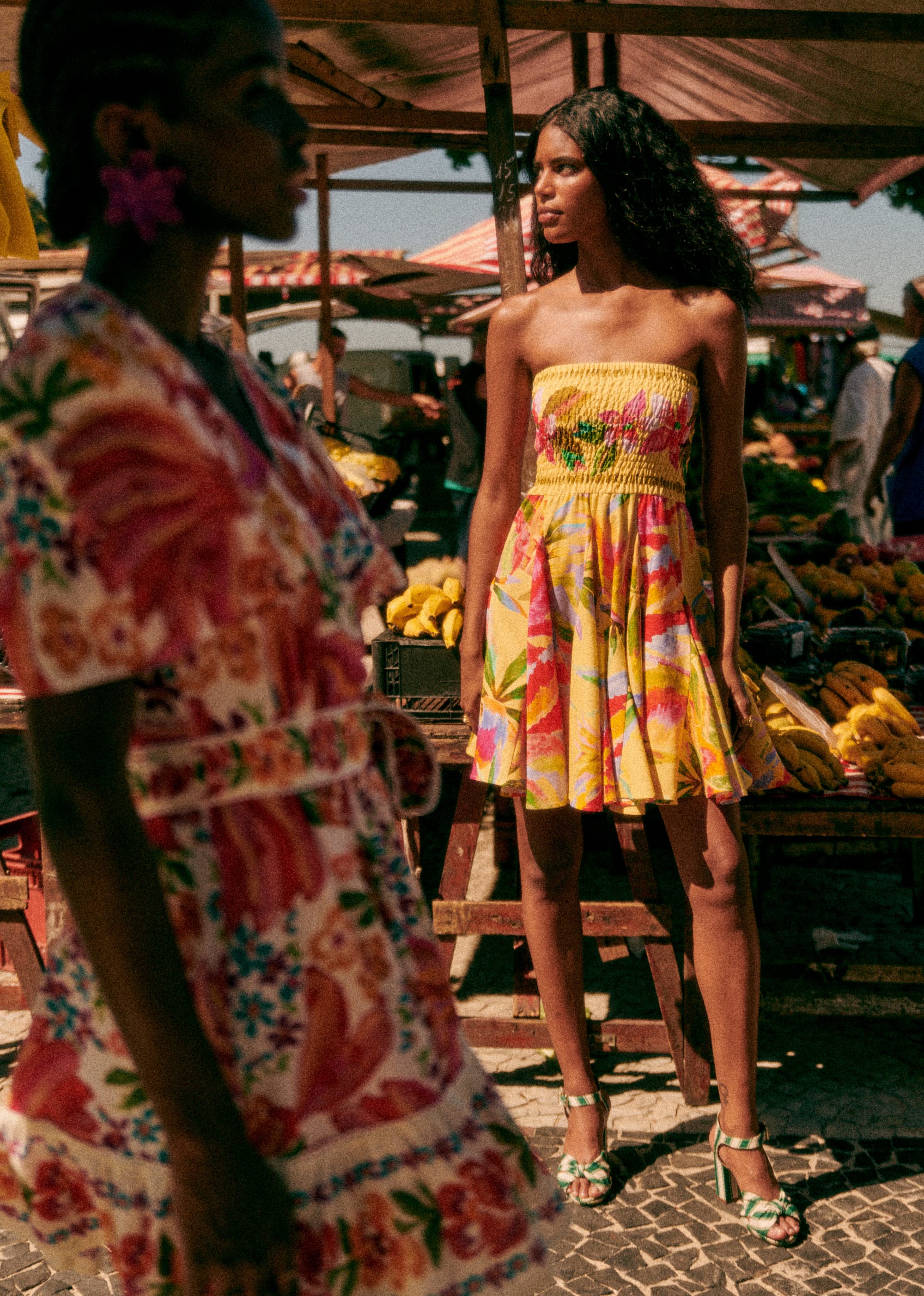 Robe Olinda - Sézane x FARM Rio - Floresta de verao - E-SHOP/ROBES 5905192