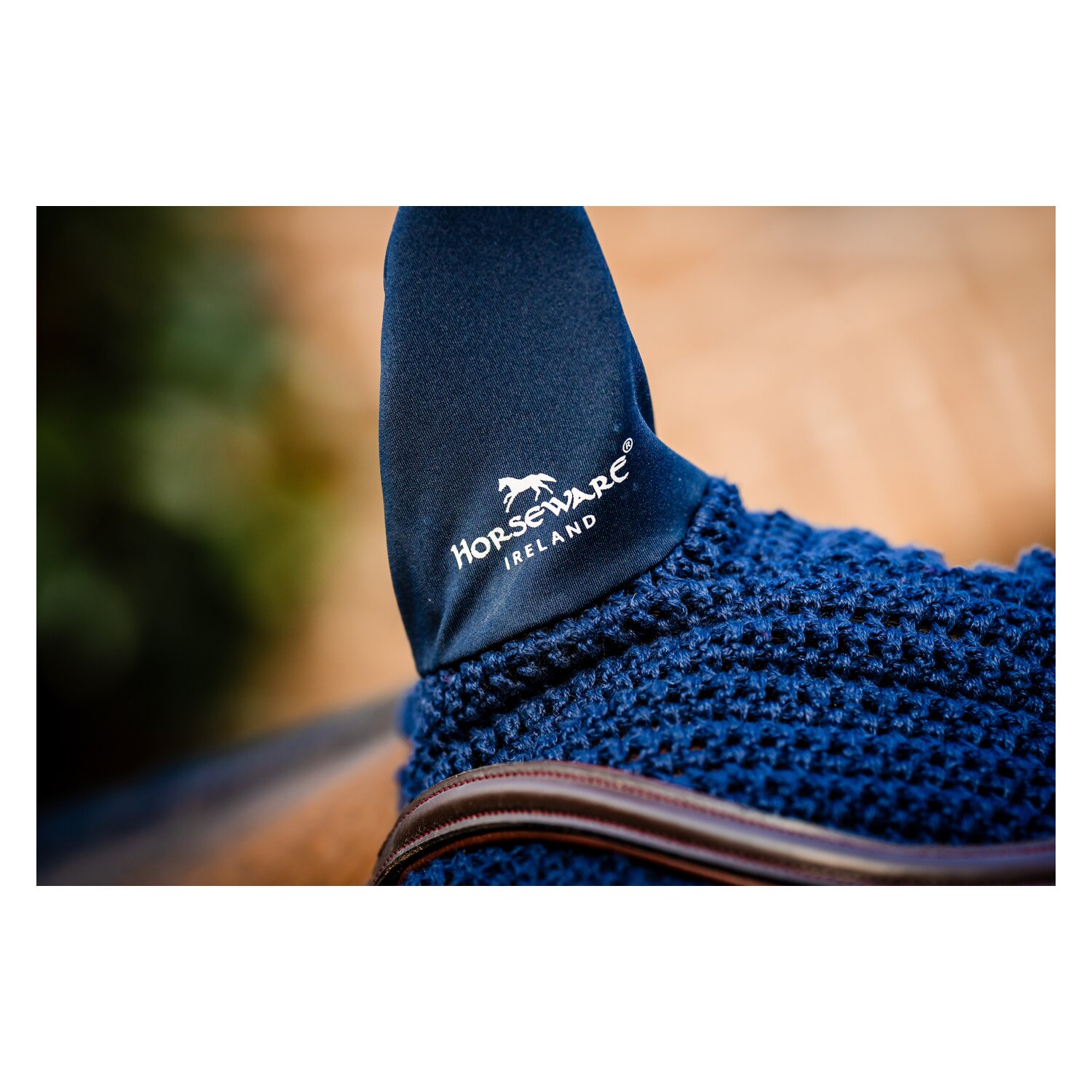 HORSEWARE Signature Fliegenohren  - navy - VB/WB