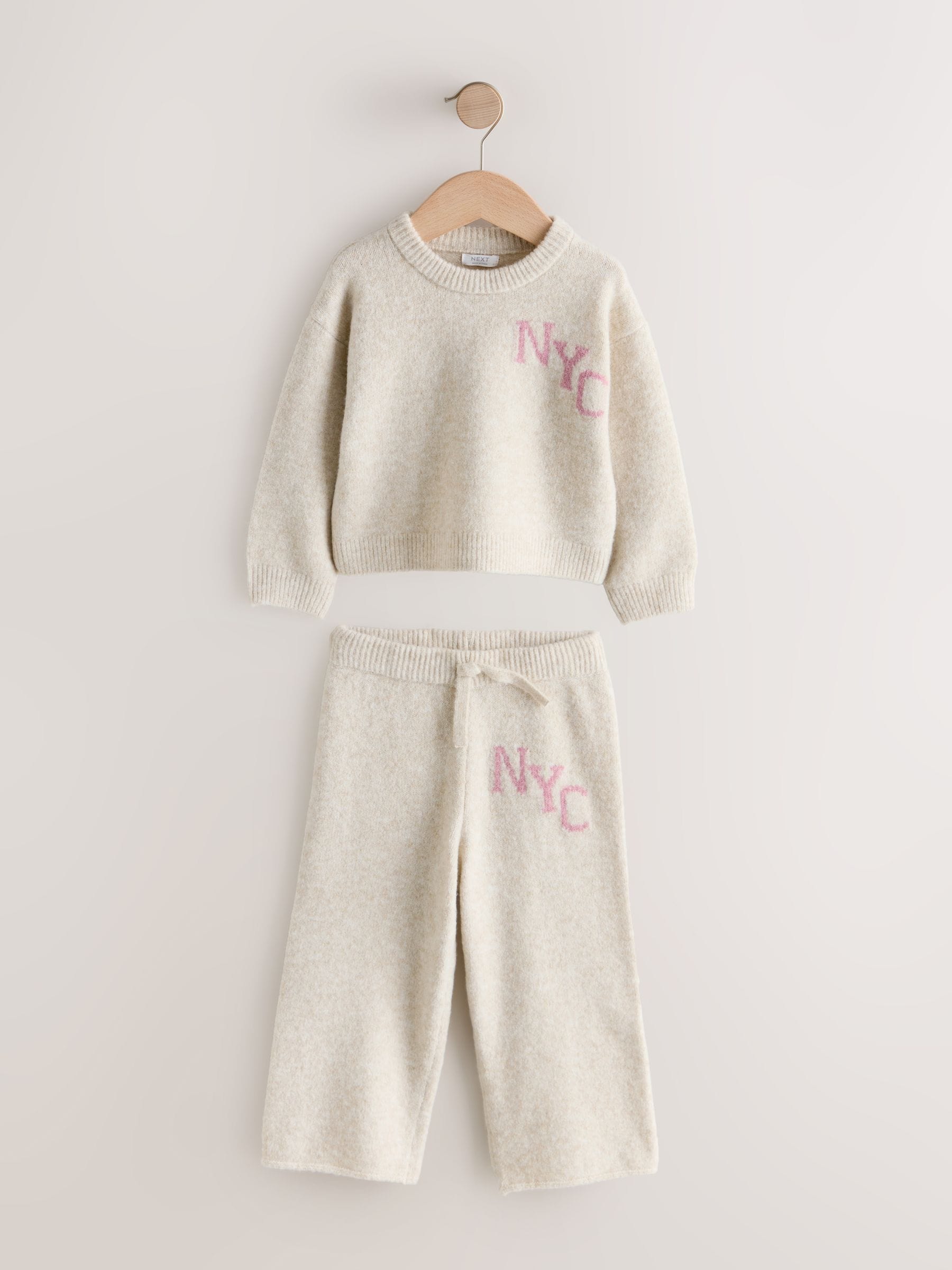 Moutkleurig - Cosy NYC Knitted Set (3mths-7yrs)