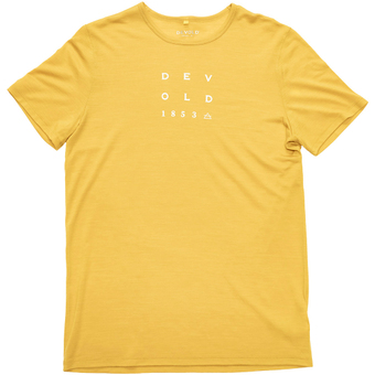 Devold Active 1853 Tee Funktionsshirt Kurz Arrowwood Herren