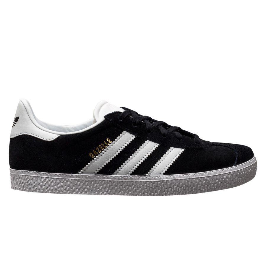 adidas Originals Chaussures Gazelle - Noir/Blanc/Doré Enfant