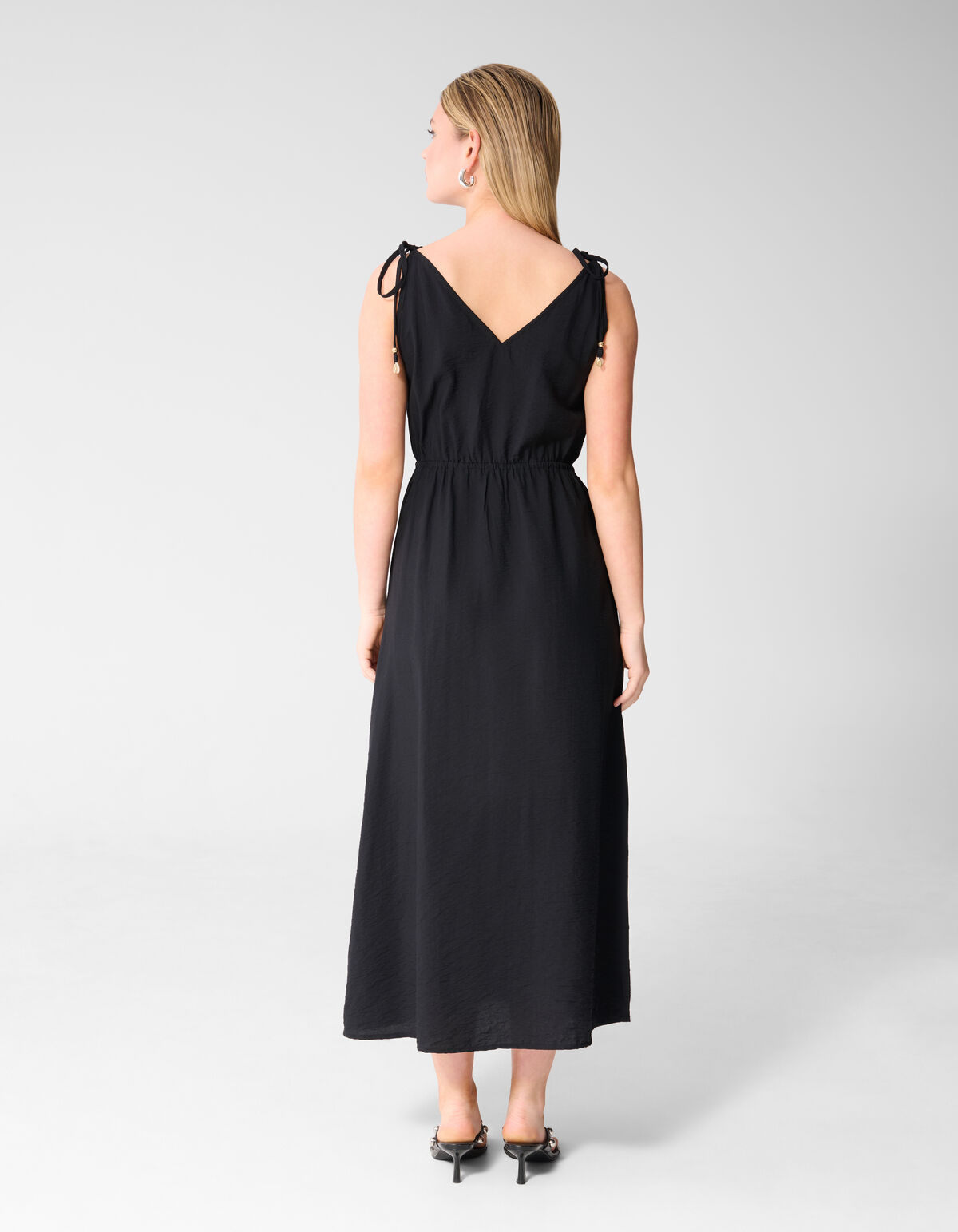 Summer Maxi Jurk Zwart