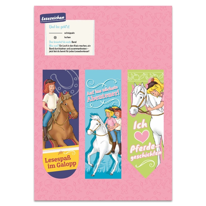Bibi & Tina - Schnippeln-Kleben-Fertig! - Bastelspass im Galopp