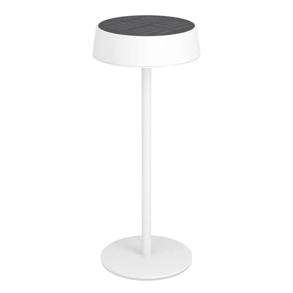 EGLO Simeri Tafellamp Buiten - Solar - 31 cm - Wit - Oplaadbaar