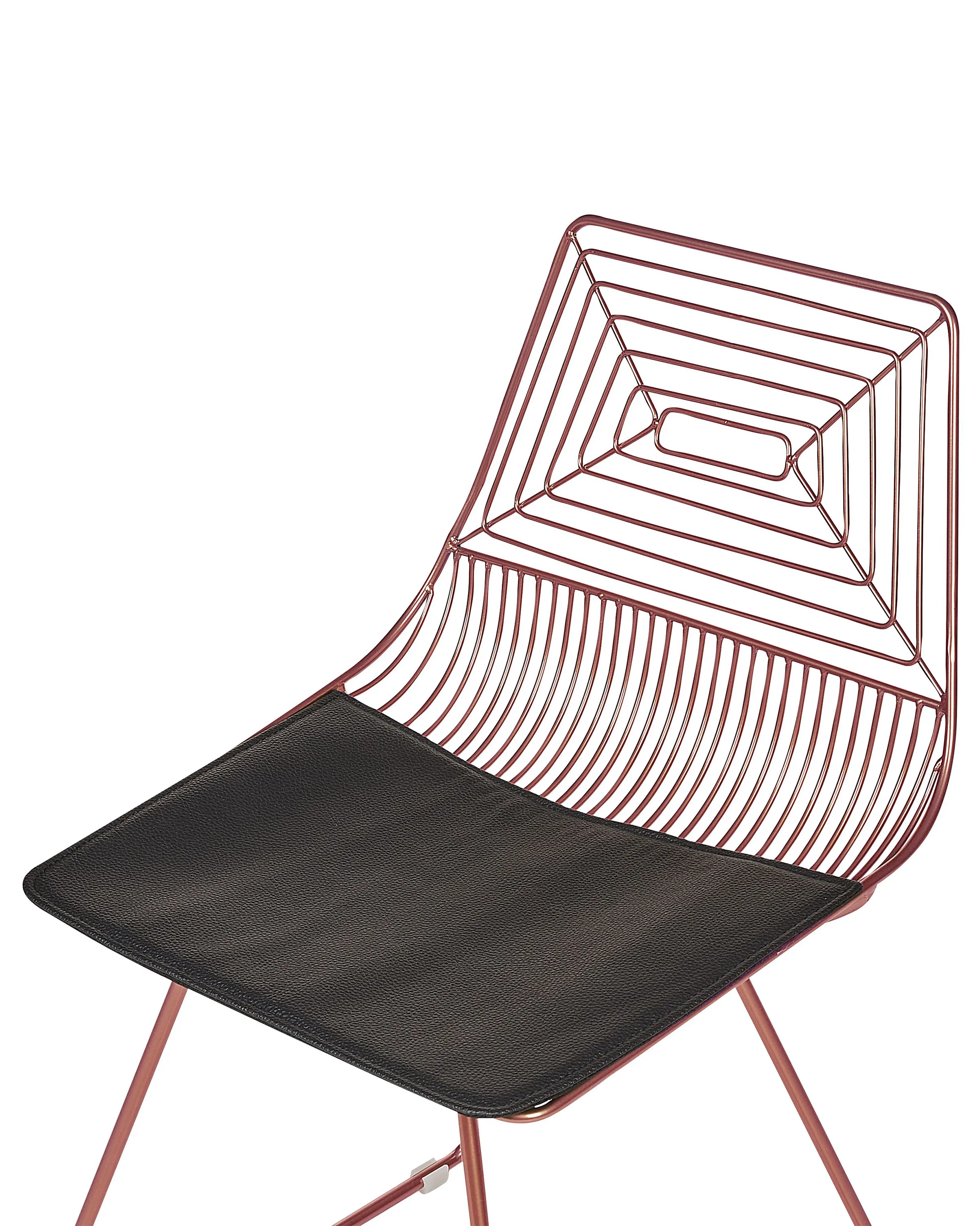 Set van 2 eetkamerstoelen BEATTY Metaal Roségoud