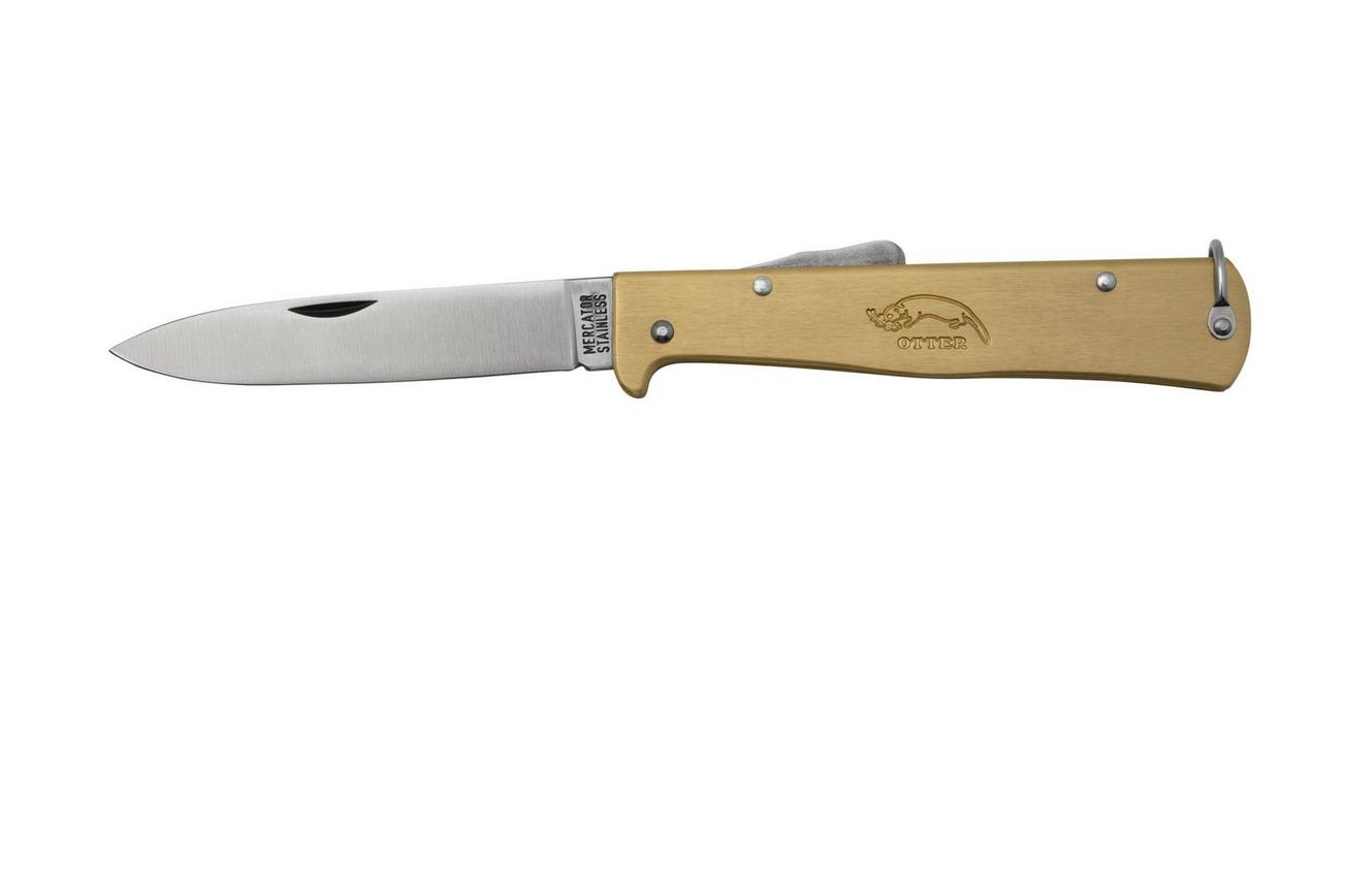 Otter Mercator 10-726 RG R Large Brass Stainless, zakmes