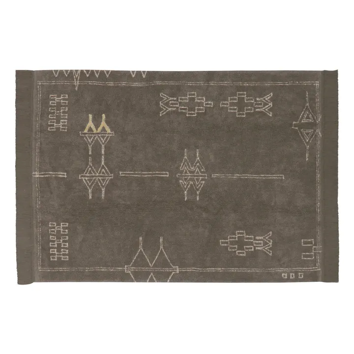 Lorena Canals x Smallable Tapis Kerman Smallable x Lorena Canals | Marron