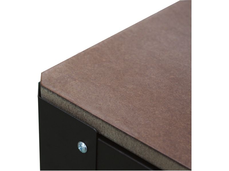 Kraftwerk Werkbank 1145 x 635 mm Werkbank mit Werkzeuglochwand und Oberschrank