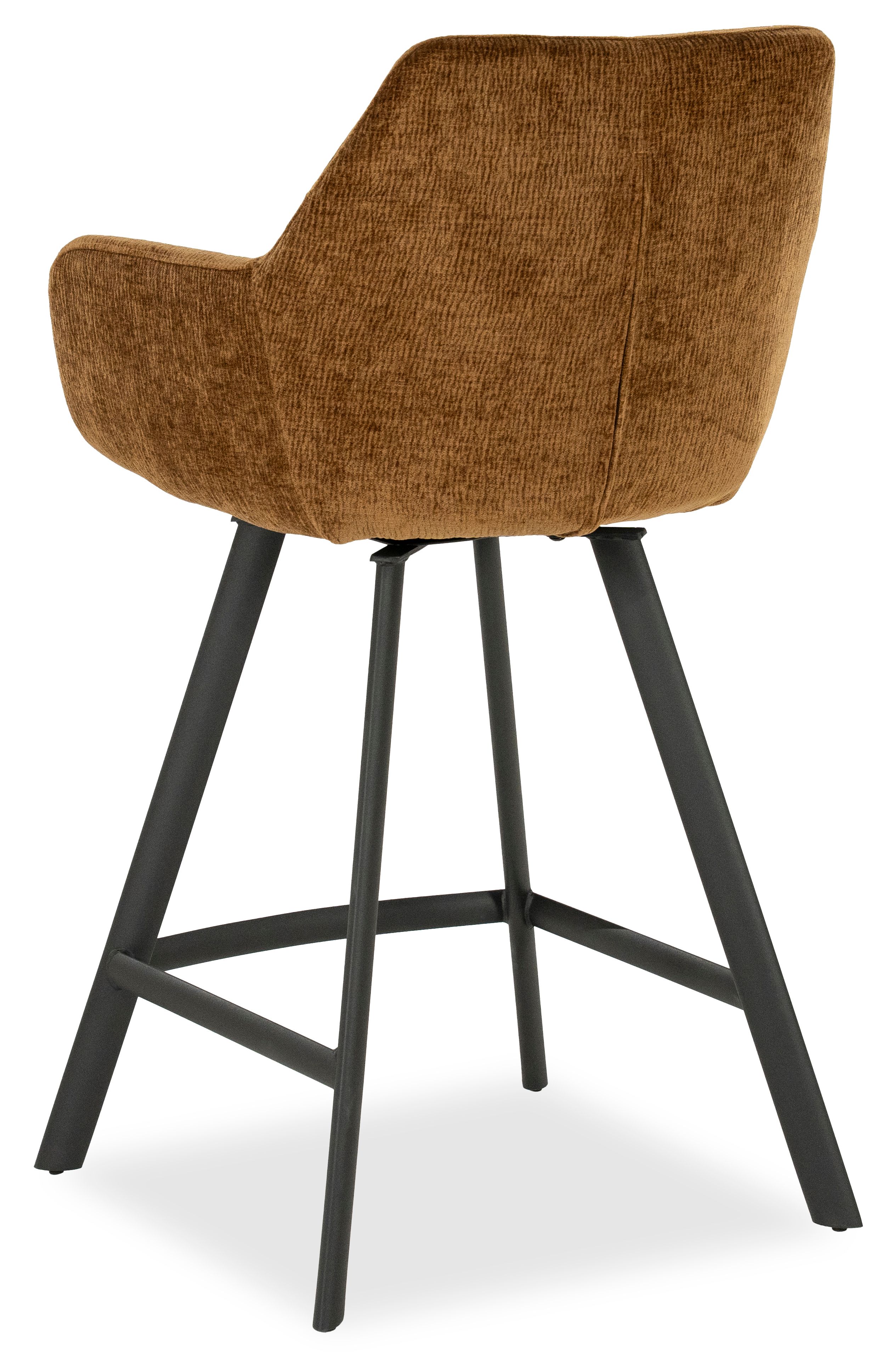 Barkruk mustard 250182 Bliss II B52 x D56.5 x H96.5 cm