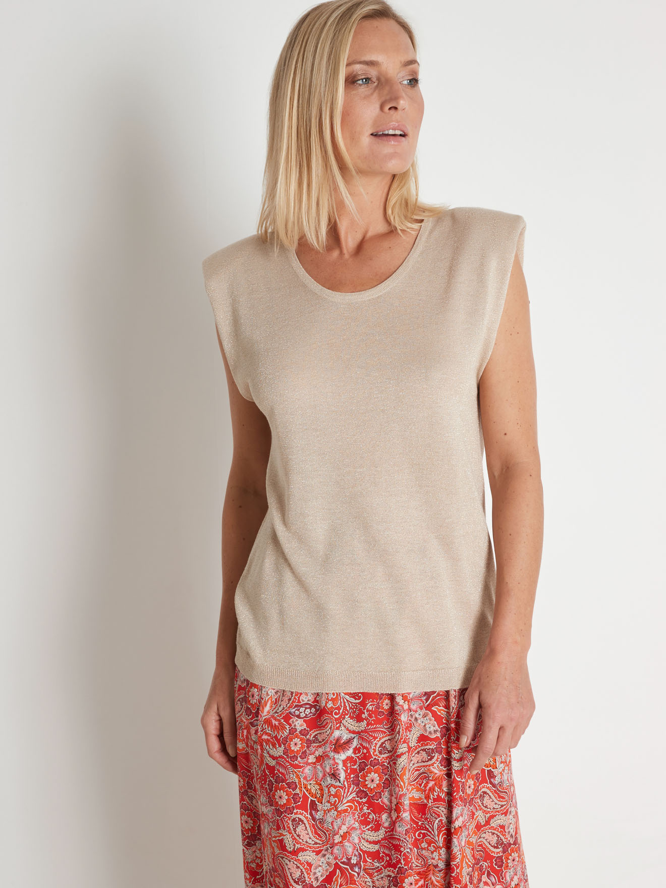 Pull sans manches