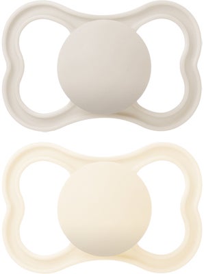 MAM Air Silikon Smokker 6-16m 4-Pack, Blå/Nøytral