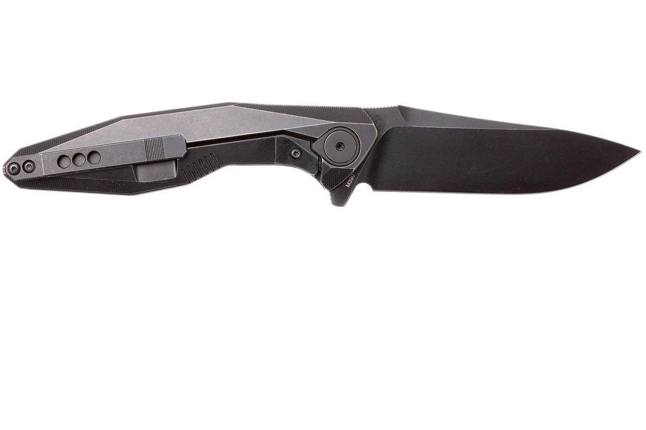 Rike Knife 1508S M390 integraalzakmes, Blackwashed