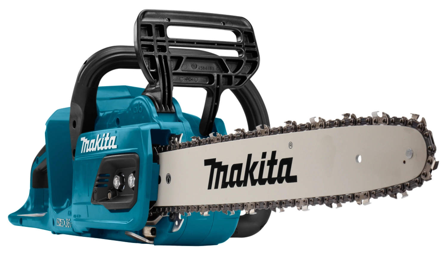 Makita DUC405PT4J 2x18V Li-Ion accu kettingzaag set (4x 5,0Ah) in Mbox - 400mm