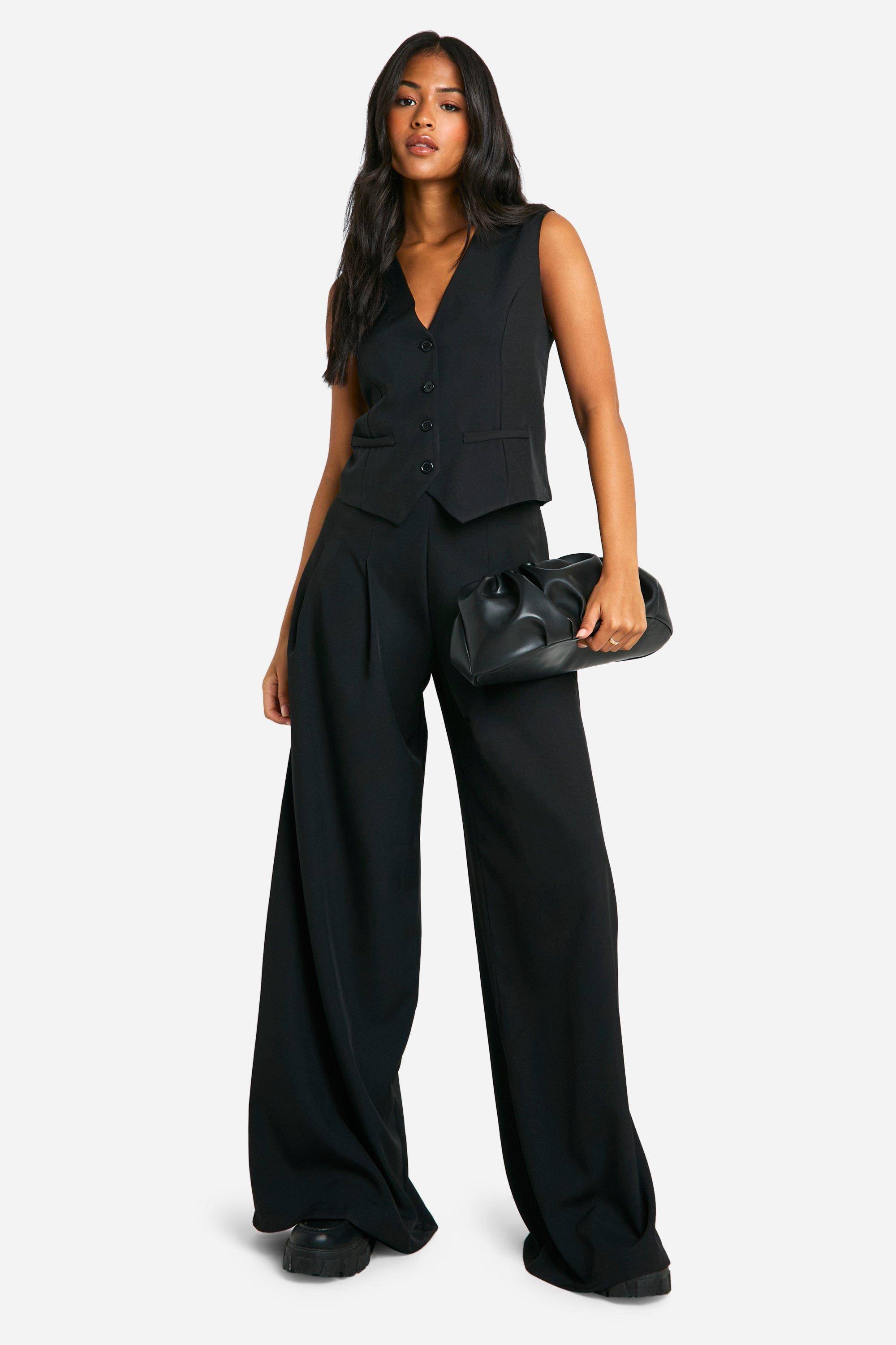 boohoo Gilet long ajusté
