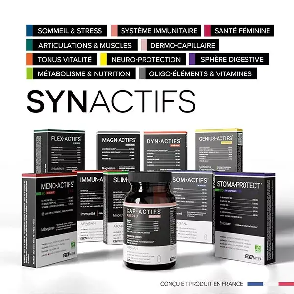Aragan - Synactifs - Capactifs® Intense - Cabelo e Unhas – Queratina - 120 cápsulas
