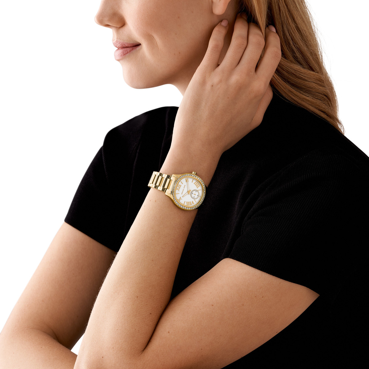 Montre MICHAEL KORS sage femme bracelet acier inoxydable doré