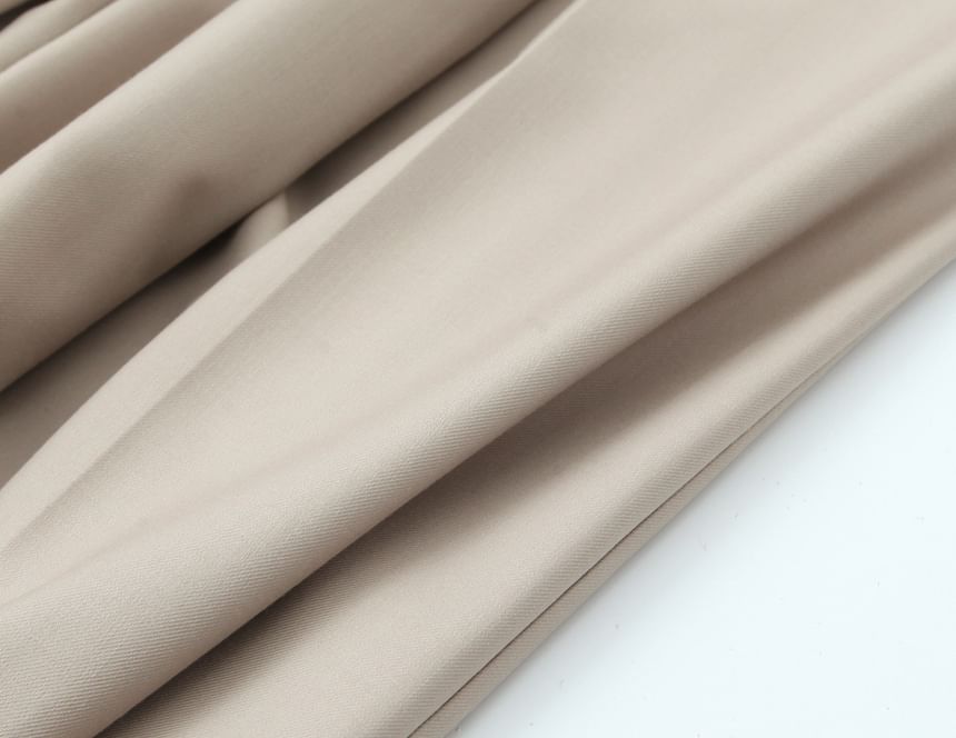 Avauntgardo - Set: High Rise Plain Wide Leg Broek + Riem