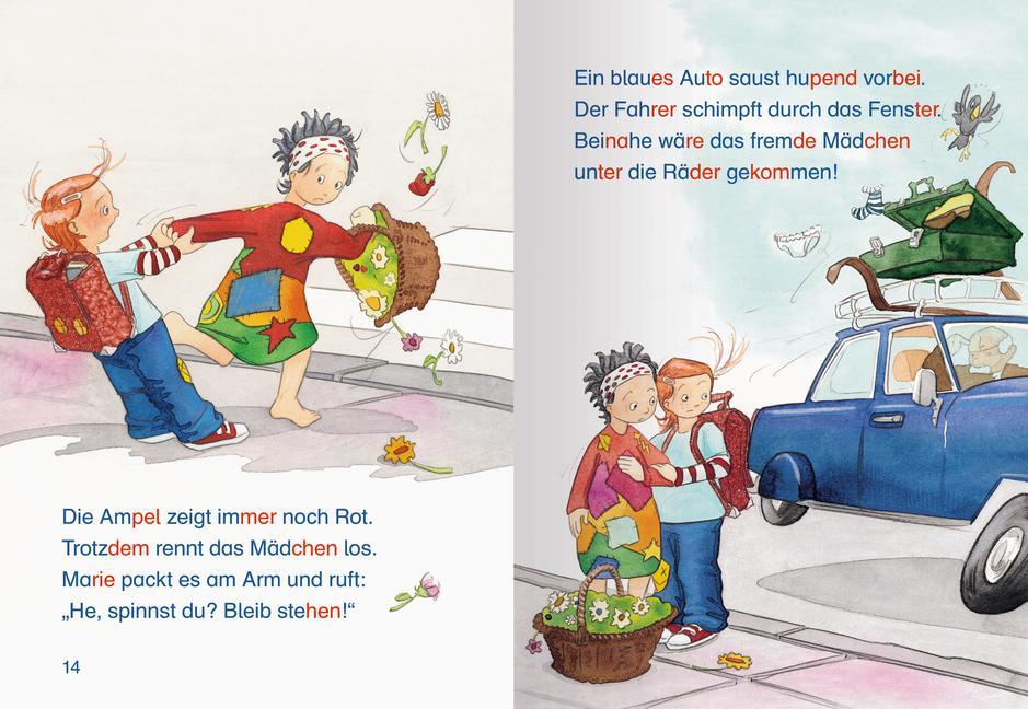 Schulgeschichten - Silbe für Silbe lesen lernen - Leserabe ab 1. Klasse - Erstlesebuch für Kinder ab 6 Jahren
