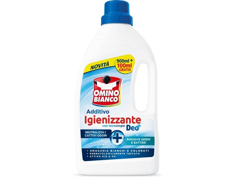 Omino Bianco Hygiene-Zusatzmittel 0.9 l Hygiene-Zusatzmittel neutralisieren unangenehme Gerüche