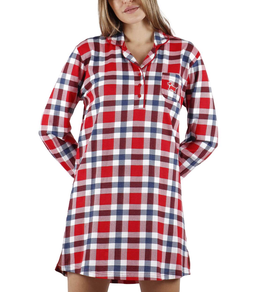 Chemise de nuit manches longues Loulou Winter Admas