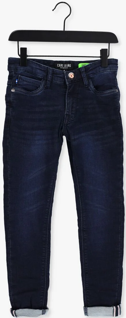 CARS JEANS donkerblauwe cars jeans slim fit jeans kids burgo jog