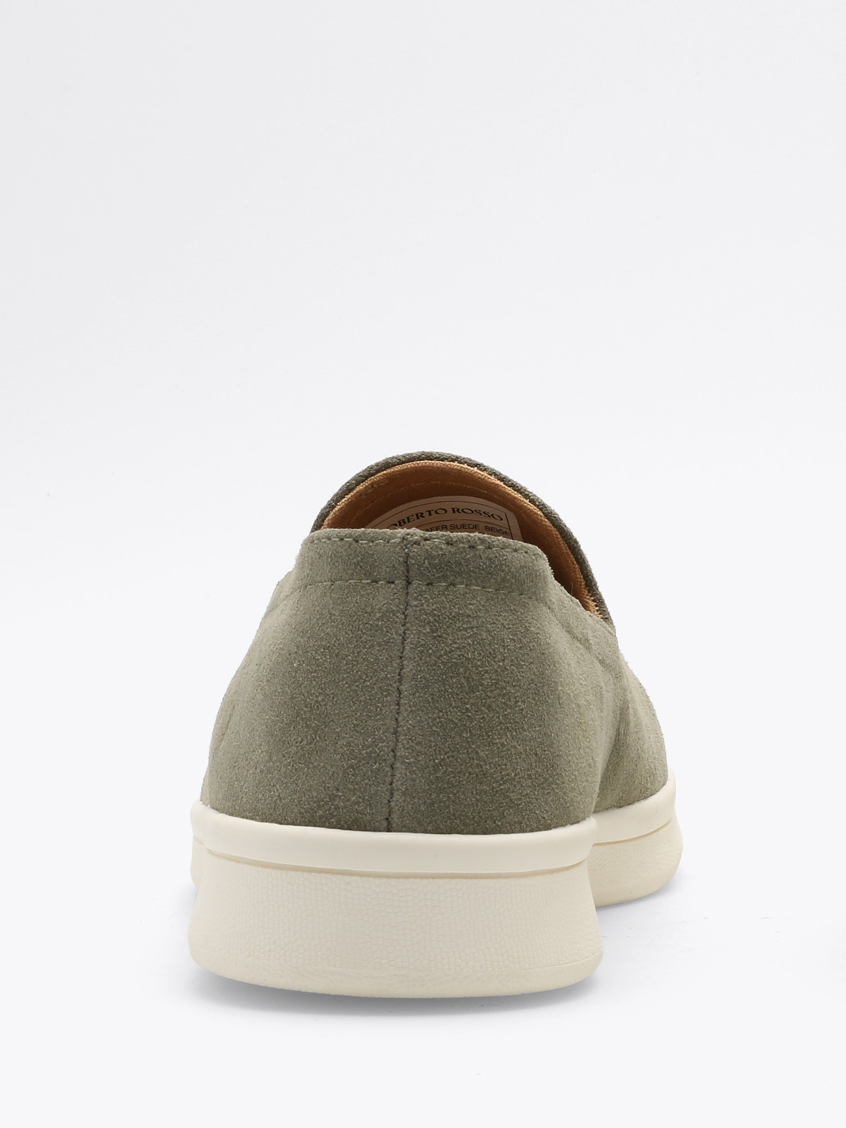 Genova Loafer Suede Beige - Trapes Sko
