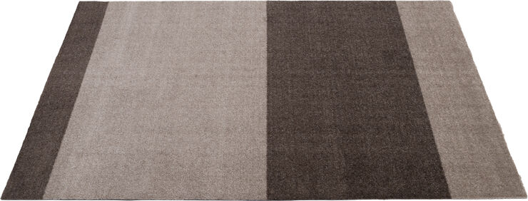 Tica Copenhagen Løber, 130x90 cm, stripes-horizon sand/brun Sand/brun