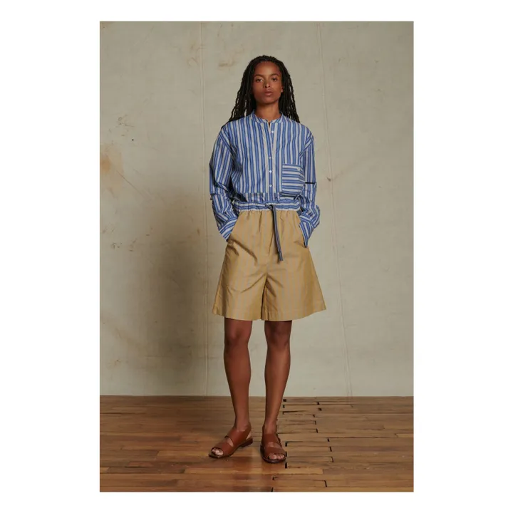 Soeur Bermuda Acapulco Rayures | Beige