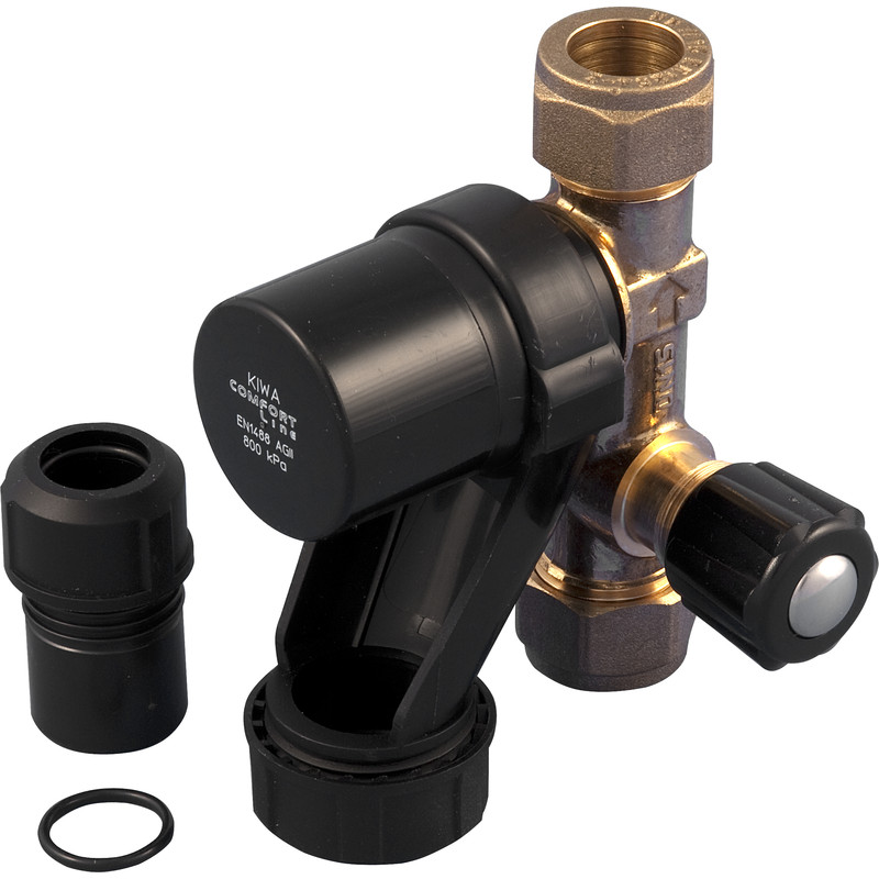 Inlaatcombinatie 15mm / 8 bar