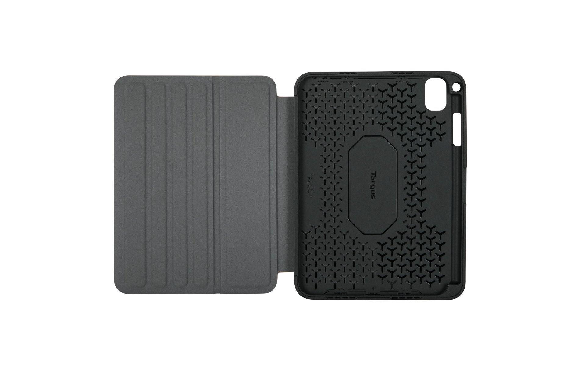 Tablet Book Cover Click-In iPad mini 6th Gen. SchwarzTablet Flip-Cover für das Apple iPad mini 6th Generation und iPad mini 2024 (A17 pro)