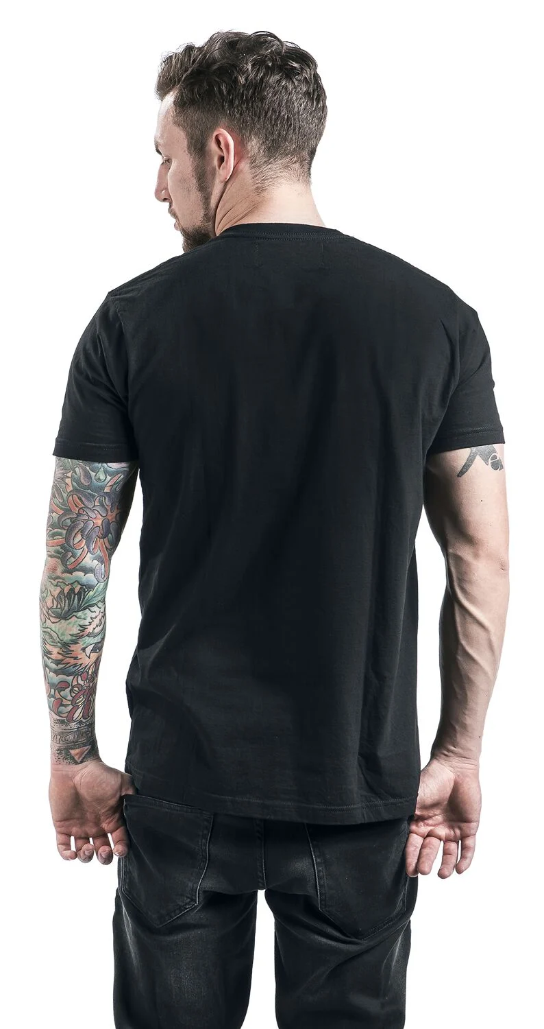 Stencil Black | Red Hot Chili Peppers T-Shirt Manches courtes