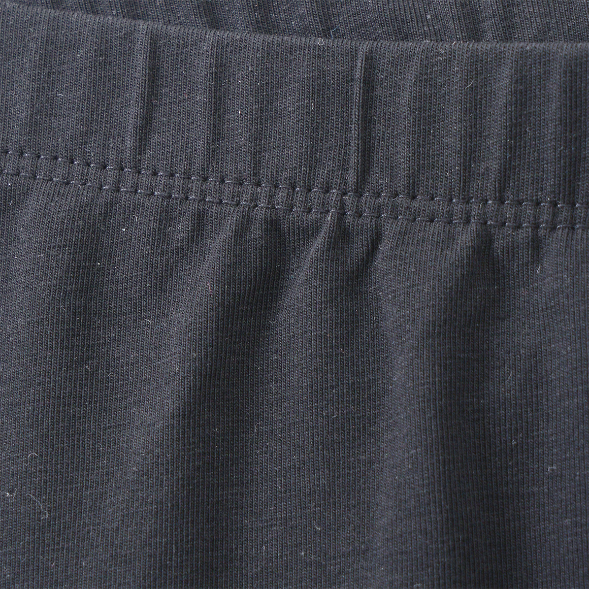 Yigga Mädchen Capri-Leggings im Basic-Look dunkelgrau