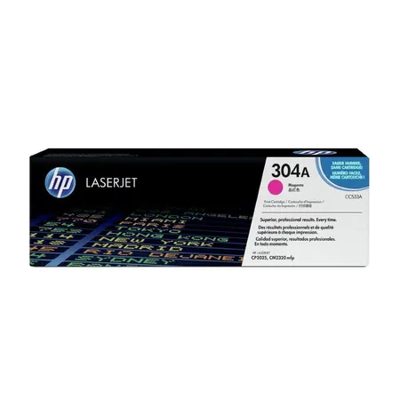 HP CC533A LaserJet Tonerkartusche 304A, magenta