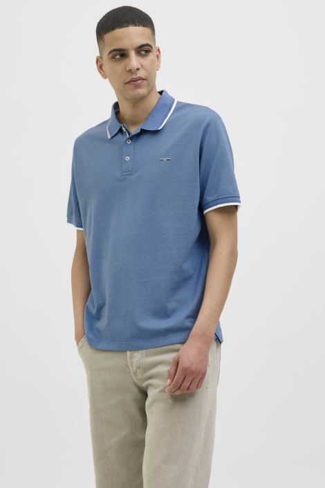 Jack & Jones blauwe heren polo