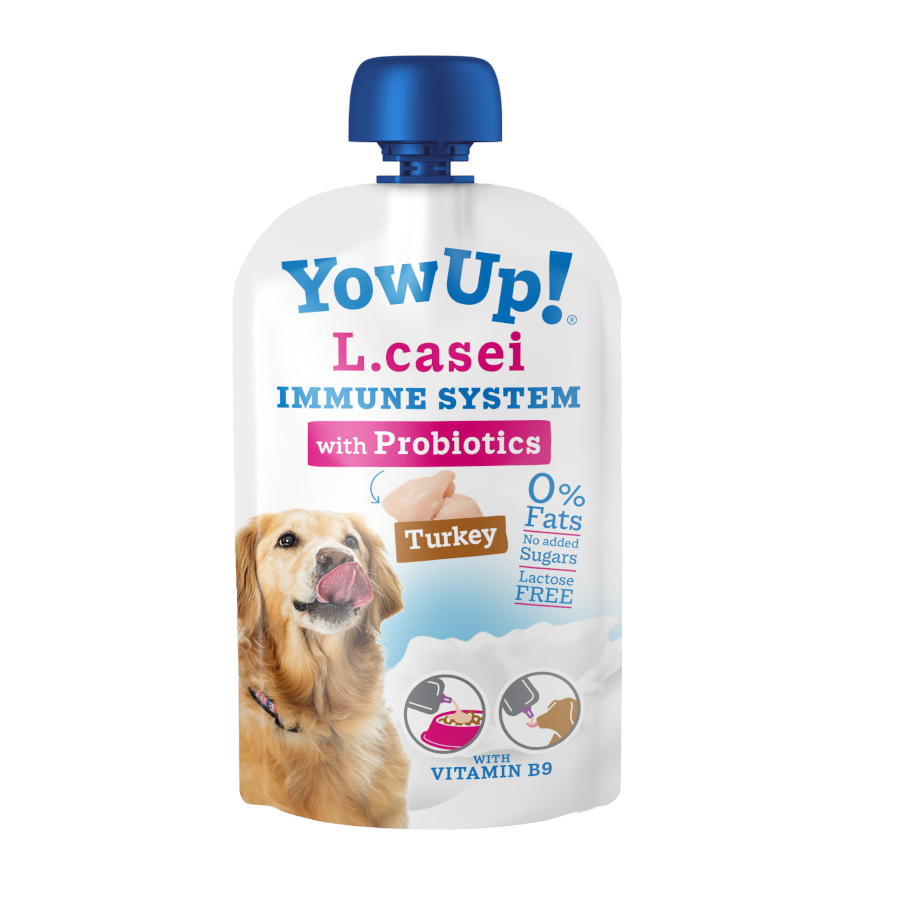 Iogurte de peru YowUp! L.casei para cães – Pacote com 3 unidades
