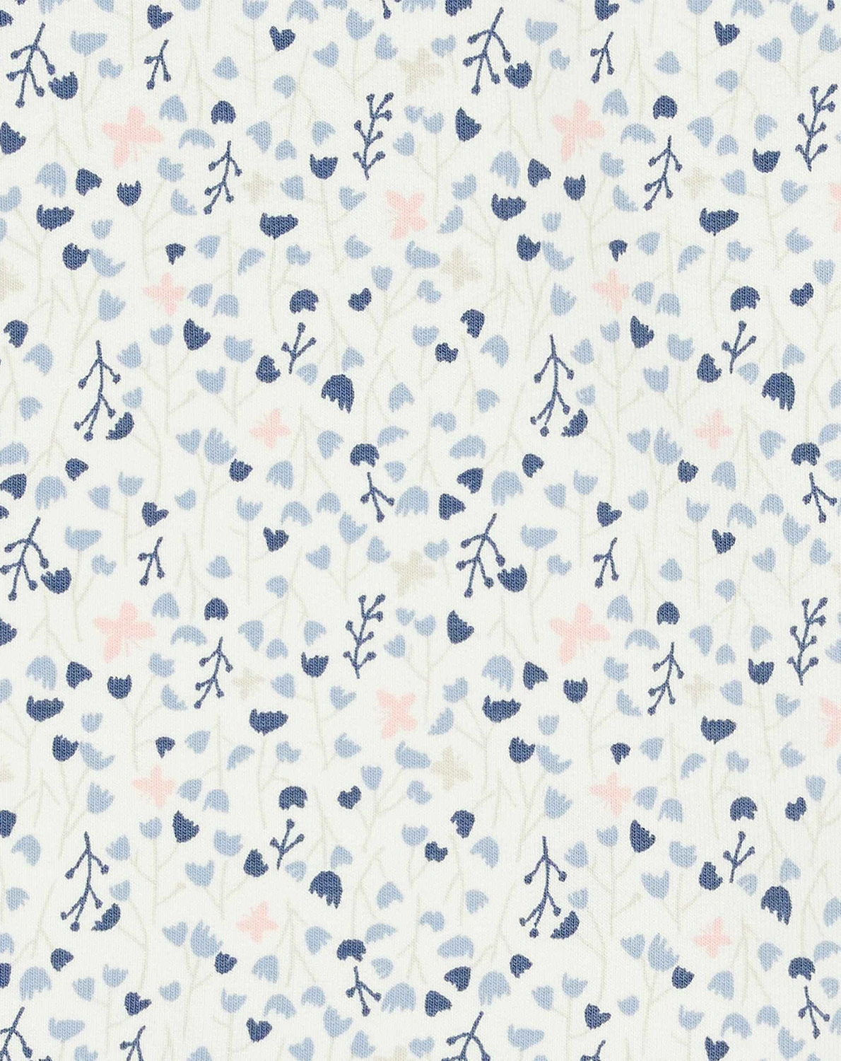 Kapuzen-Sweatshirt FLOWER BEAR in cloud dancer