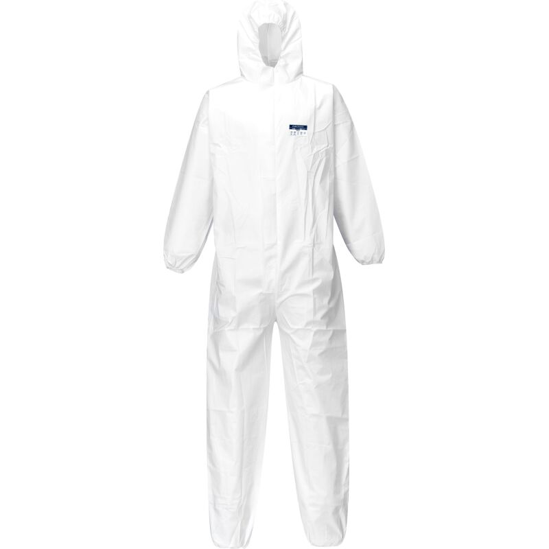 Portwest ST50 Combinaison BizTex® Microcool Type 5/6, blanc - Carton de 50