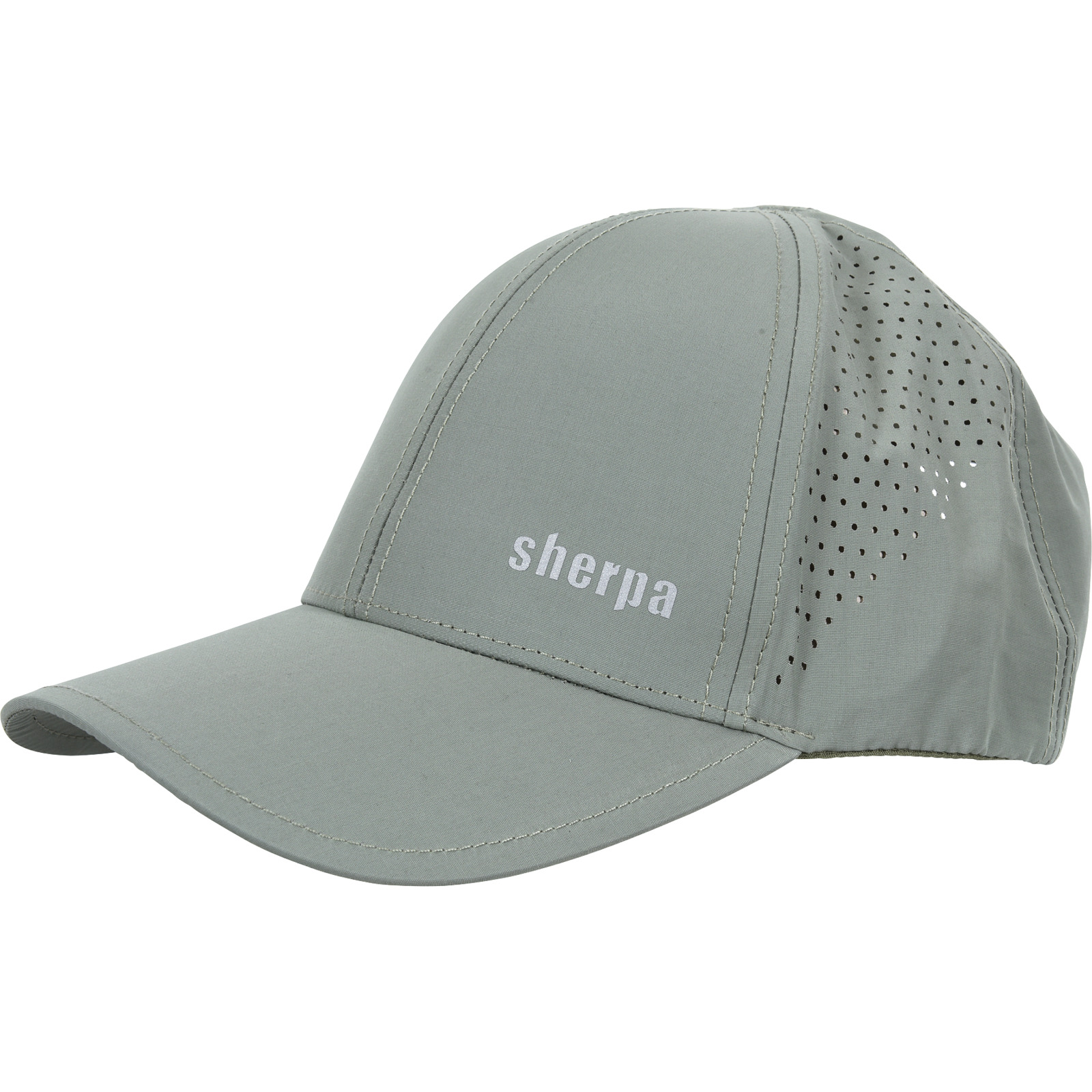 Sherpa Erwachsenen-Cap Ratna Lasercut hellgrau