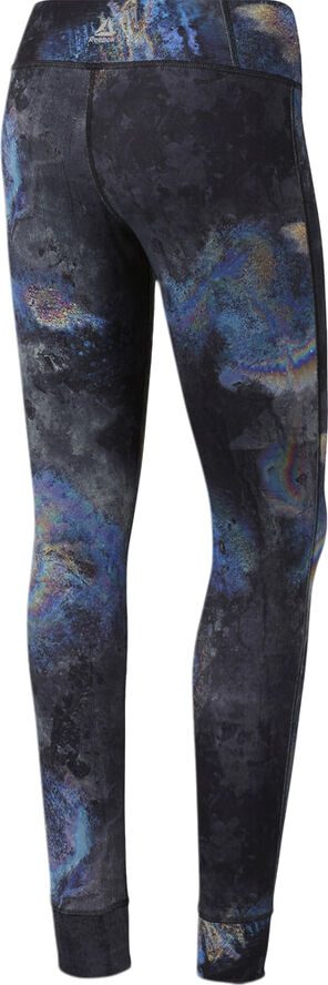 Reebok Lux Bold Tight-Oil Slick Multifarvet