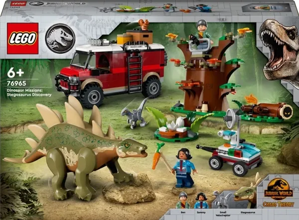 LEGO Jurassic World 76965 Dinosaurmissioner: Stegosaurus-opdagelse