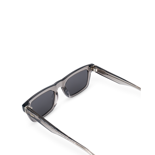MessyWeekend New Dylan Solbriller, Grey/Crystal Grey