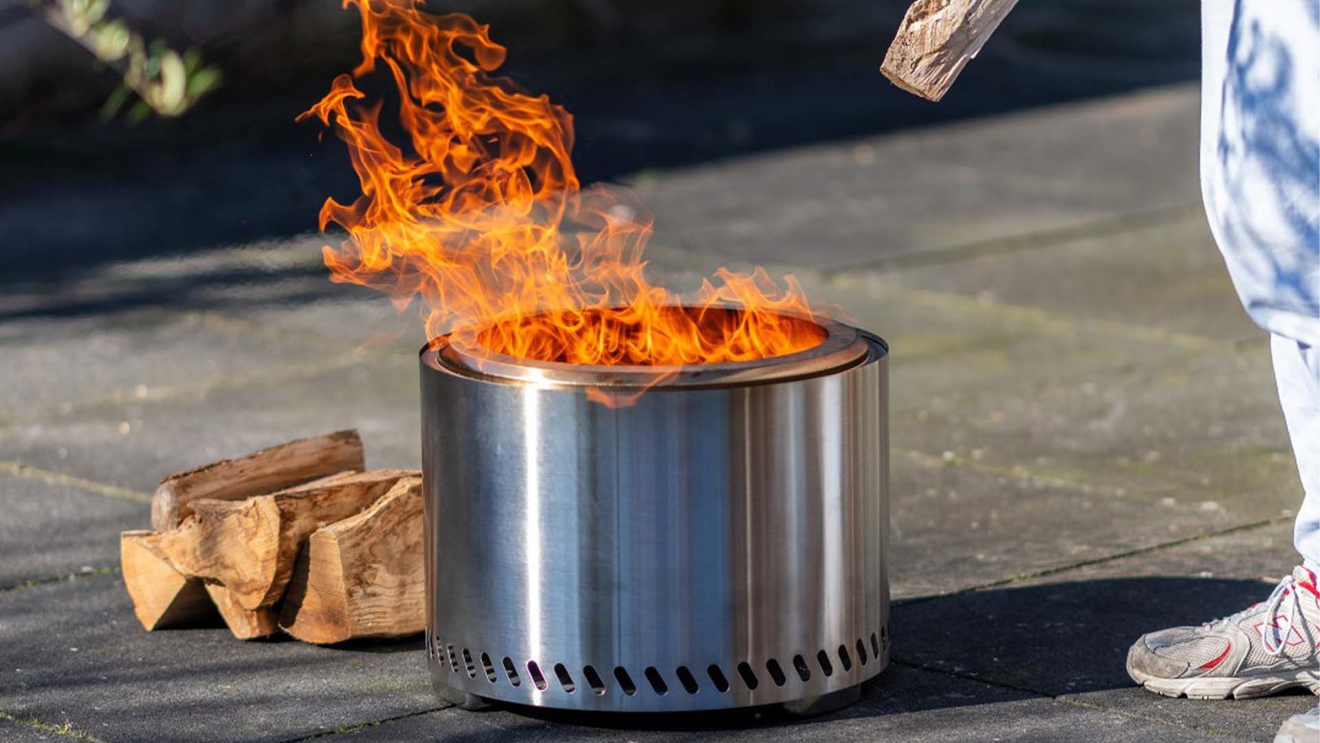 RedFire Volcano Pellet - Vuurhaard XL - Rond - RVS - Rvs - 49.5 cm - XL